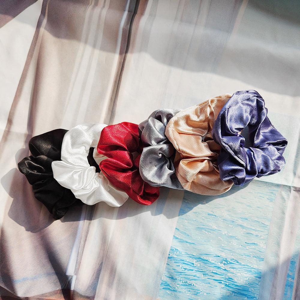 サテン パール シュシュ (6Color) - 4MiLi (フォーミリ)