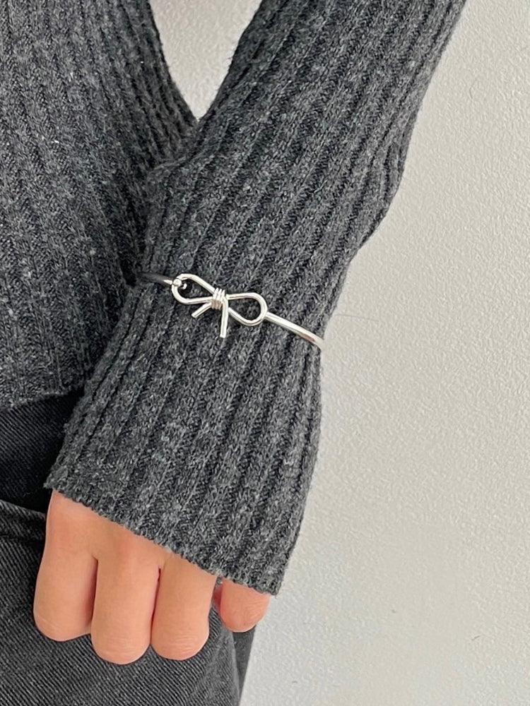 【即納】リボン バングル ブレスレット - 4MiLi (フォーミリ)