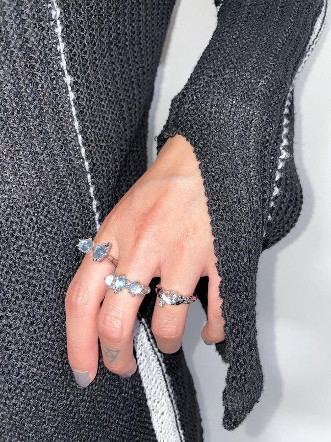 ダブル オーロラ キュービック リング - 4MiLi (フォーミリ)