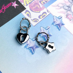 Lock ユニキーロックリングピアス 20G (2Type)