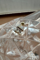 14k square frame cubic piercing 21G - 4MiLi (フォーミリ)