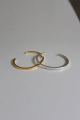 silver925 plain bangle bracelet (2color) - 4MiLi (フォーミリ)