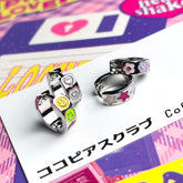 色とりどり キッチュ アイコン ボールド ミニ リングピアス (4Type) 20G