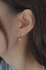 14k plumpy cubic heart piercing 21G - 4MiLi (フォーミリ)