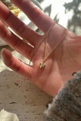 14k shining heart necklace - 4MiLi (フォーミリ)