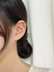 デイジー フラワー イヤーカフ (3Color) - 4MiLi (フォーミリ)