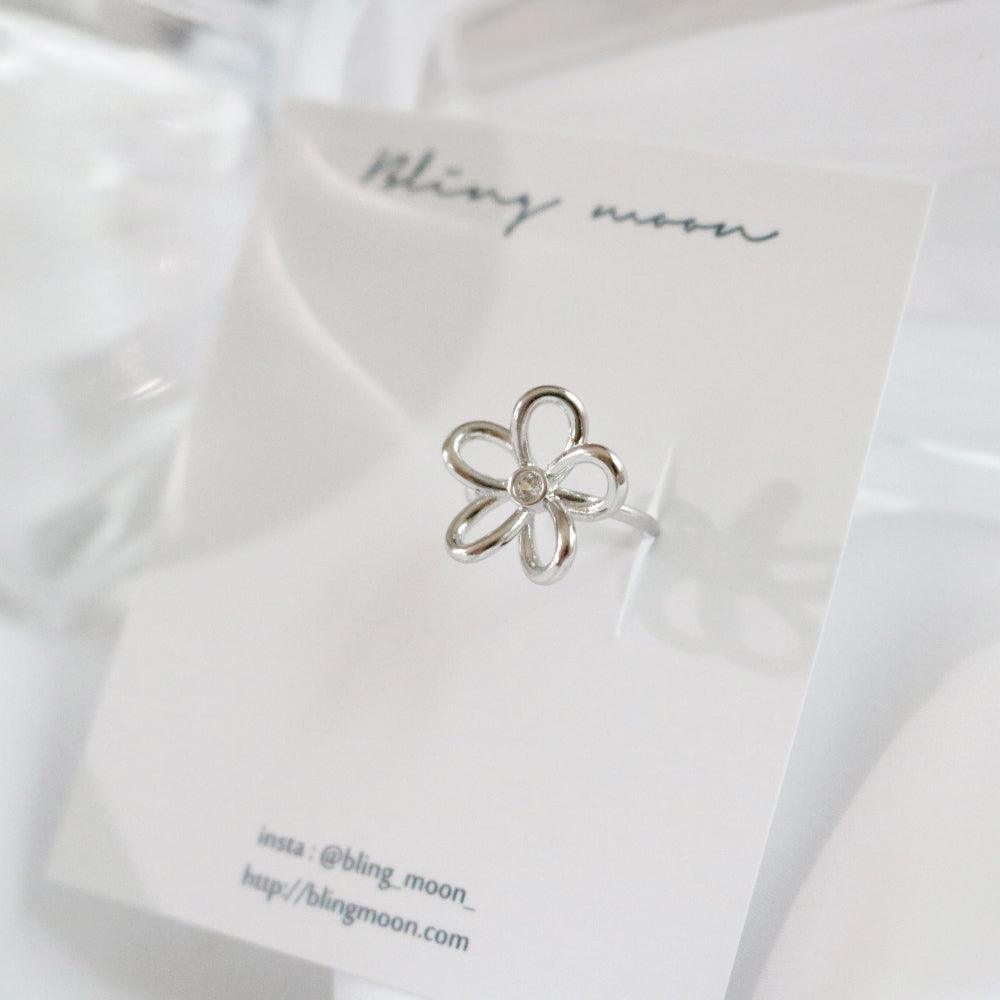 デイジー フラワー イヤーカフ (3Color) - 4MiLi (フォーミリ)