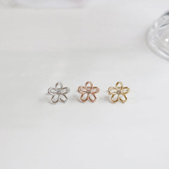 デイジー フラワー イヤーカフ (3Color) - 4MiLi (フォーミリ)