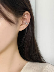 デイジー フラワー イヤーカフ (3Color) - 4MiLi (フォーミリ)