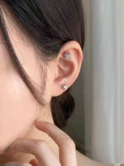 クリスタル ハート(ピアス/ピアッシング) 3 color / 2 size - 4MiLi (フォーミリ)