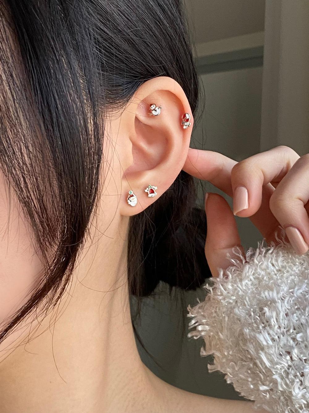 シャイニー クリスマス (ピアス/ピアッシング) 5Type - 4MiLi (フォーミリ)