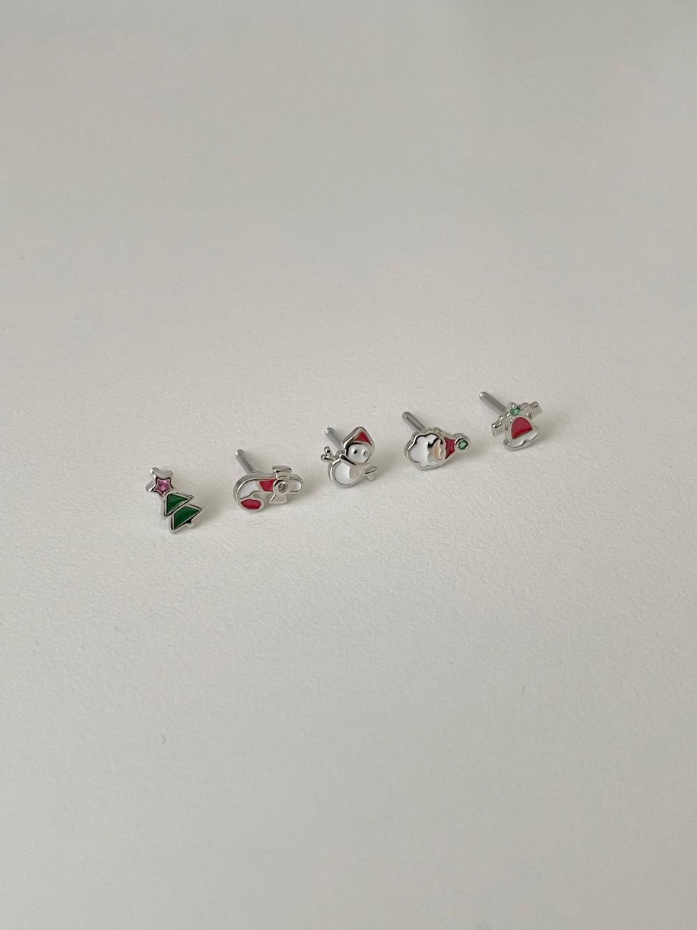 シャイニー クリスマス (ピアス/ピアッシング) 5Type - 4MiLi (フォーミリ)