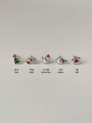 シャイニー クリスマス (ピアス/ピアッシング) 5Type - 4MiLi (フォーミリ)