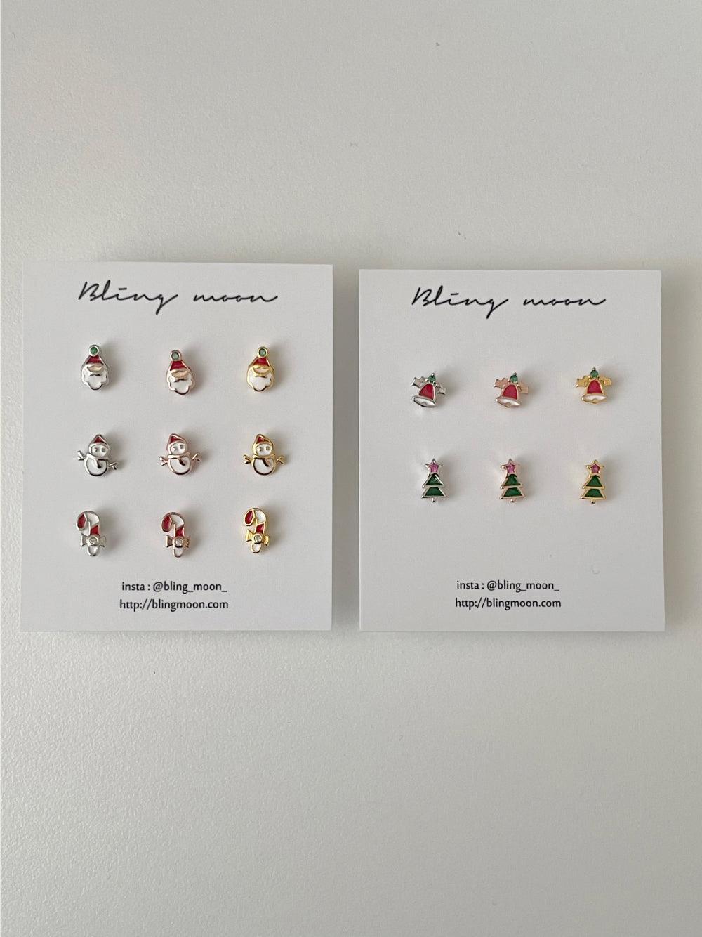 シャイニー クリスマス (ピアス/ピアッシング) 5Type - 4MiLi (フォーミリ)