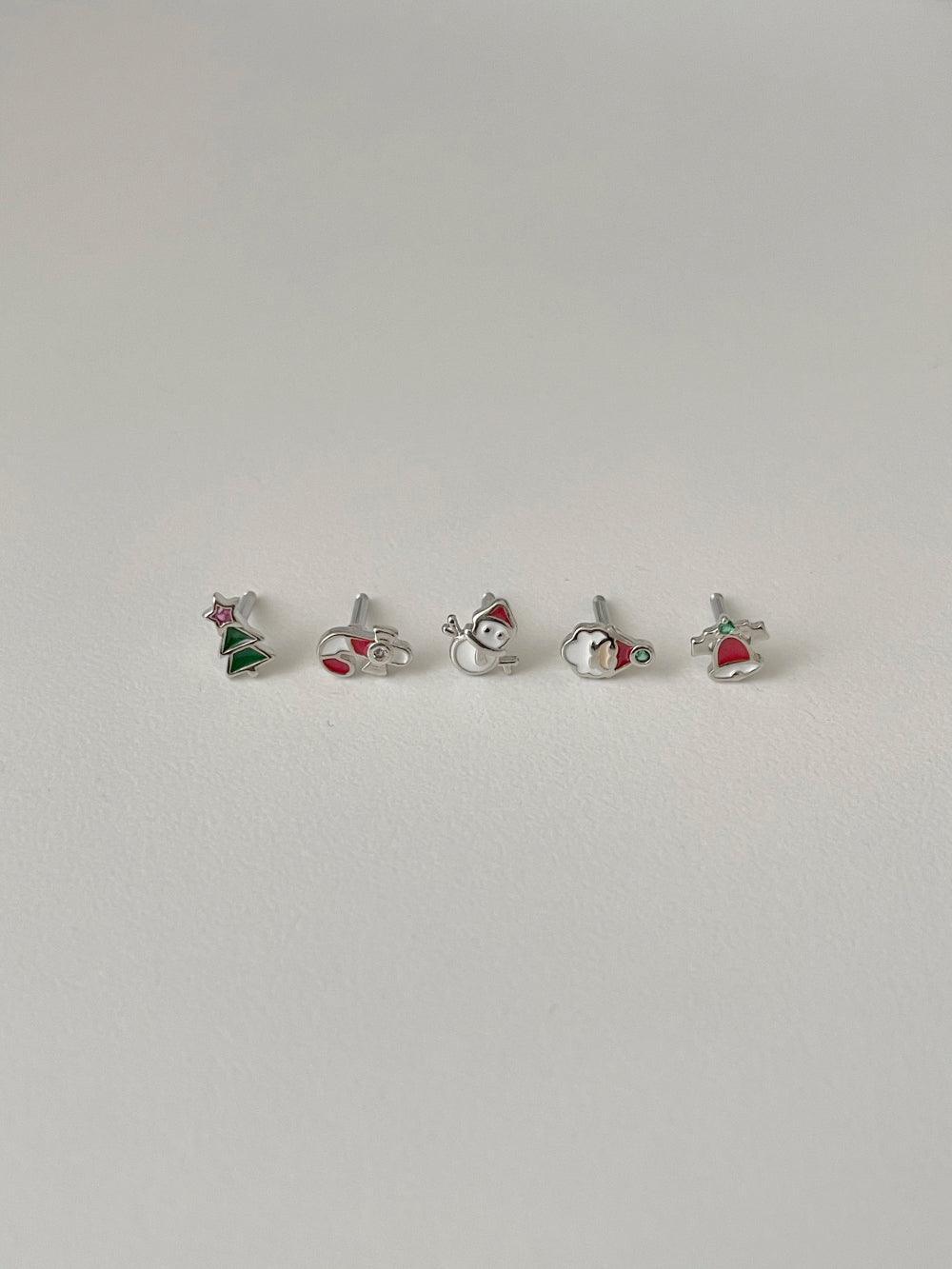 シャイニー クリスマス (ピアス/ピアッシング) 5Type - 4MiLi (フォーミリ)