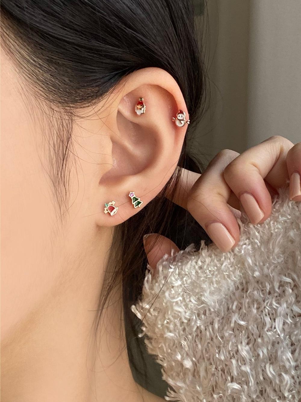 シャイニー クリスマス (ピアス/ピアッシング) 5Type - 4MiLi (フォーミリ)