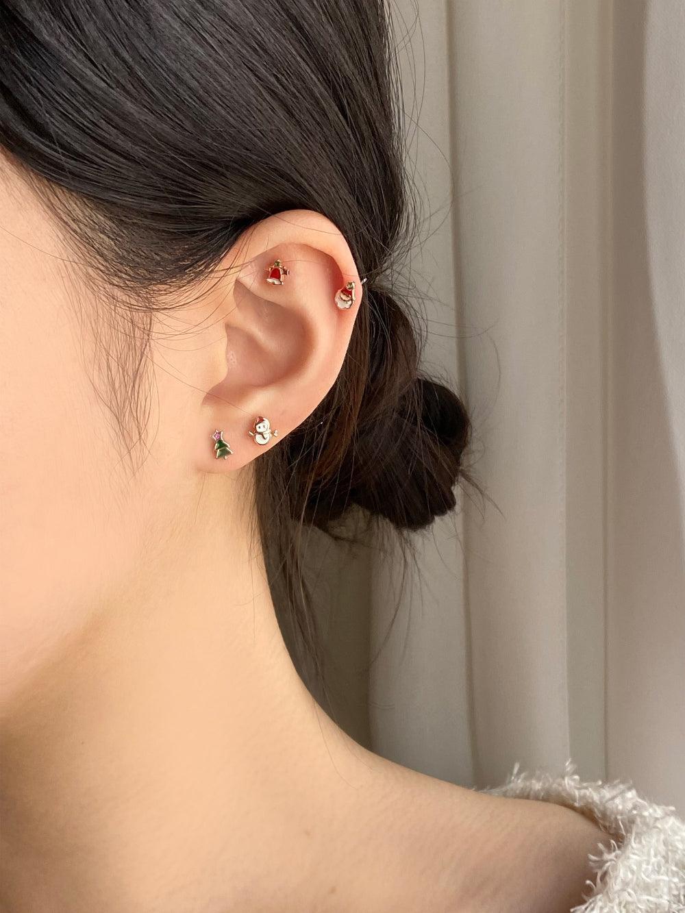 シャイニー クリスマス (ピアス/ピアッシング) 5Type - 4MiLi (フォーミリ)