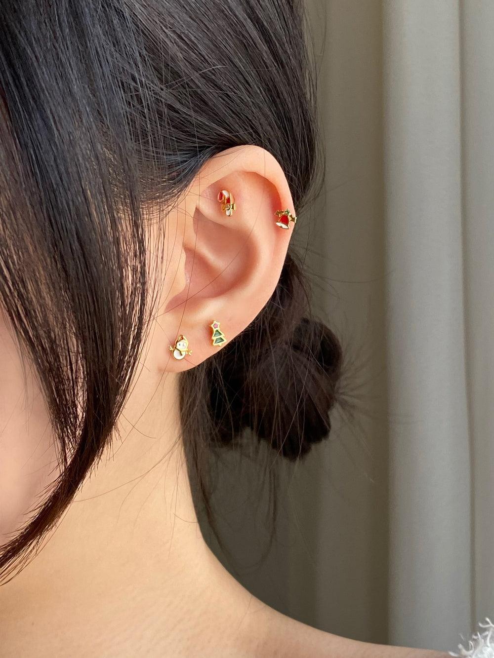 シャイニー クリスマス (ピアス/ピアッシング) 5Type - 4MiLi (フォーミリ)