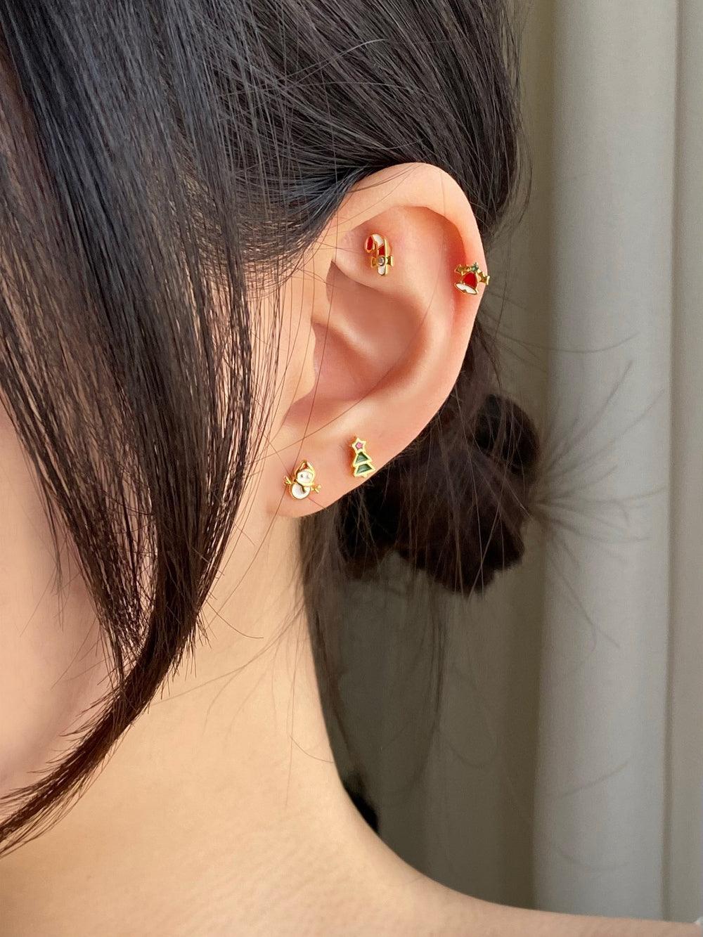 シャイニー クリスマス (ピアス/ピアッシング) 5Type - 4MiLi (フォーミリ)