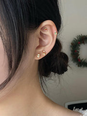 シャイニー クリスマス (ピアス/ピアッシング) 5Type - 4MiLi (フォーミリ)