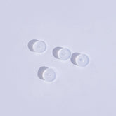 肉芽・金属アレルギー対策 透明ディスク 16G (4Size) 皮膚とキャッチとの間に挟むアクリル製ディスク