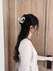 ラブリー リボン ハート ヘアクリップ(3color) - 4MiLi (フォーミリ)
