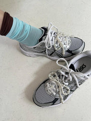 ลูกปัดดอกไม้สำหรับหนีบรองเท้า / อุปกรณ์ตกแต่งรองเท้า (3 แบบ) จี้รองเท้า