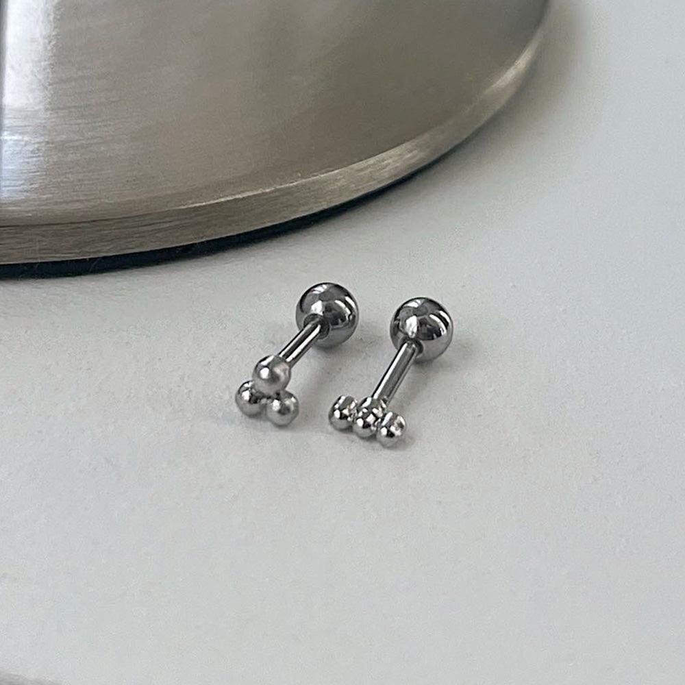 14kgf》フォシルコーラルとカラーオパールのピアス （数量限定