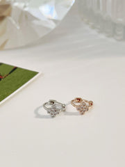 ミニ クローバー リングピアス 18G (1mm) - 4MiLi (フォーミリ)