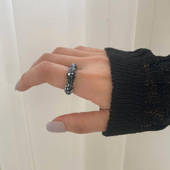 ペイント パターン アクリル リング (12type) - 4MiLi (フォーミリ)