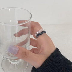 ペイント パターン アクリル リング (12type) - 4MiLi (フォーミリ)