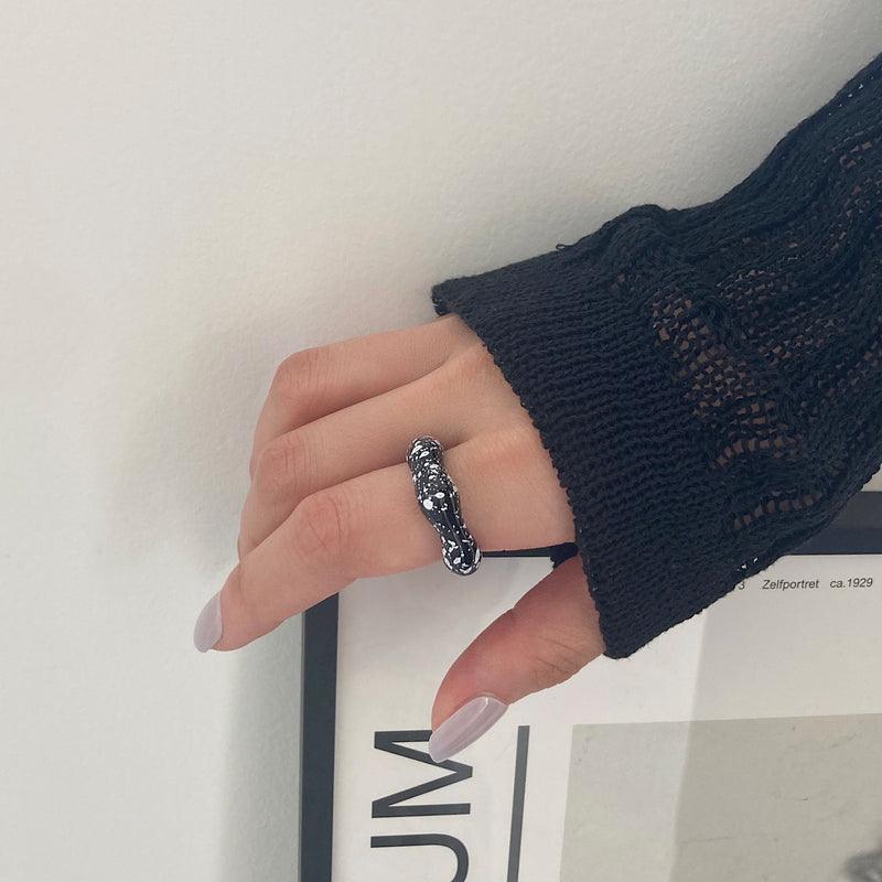 ペイント パターン アクリル リング (12type) - 4MiLi (フォーミリ)