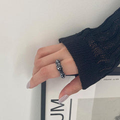 ペイント パターン アクリル リング (12type) - 4MiLi (フォーミリ)