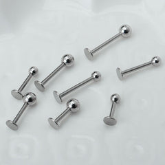 All Surgical Steel 3mm 4mm Ball Labret Body Piercing Cartilage Piercing