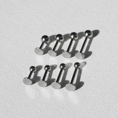 All Surgical Steel 3mm 4mm Ball Labret Body Piercing Cartilage Piercing