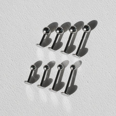 All Surgical Steel 3mm 4mm Ball Labret Body Piercing Cartilage Piercing