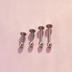 All Surgical Steel 3mm 4mm Ball Labret Body Piercing Cartilage Piercing
