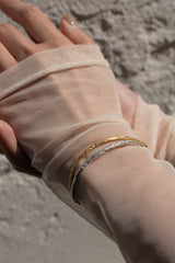 เจาะดอกดาว 14k 21G