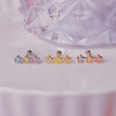 スリーライン スター (ピアス/ピアッシング) 16G