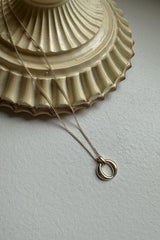 14k oval hinge necklace - 4MiLi (フォーミリ)