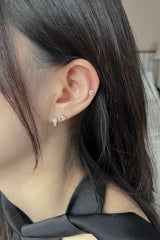 14k square frame cubic piercing 21G - 4MiLi (フォーミリ)