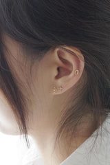 ต่างหูหลุยส์ 14k เจาะ 21G