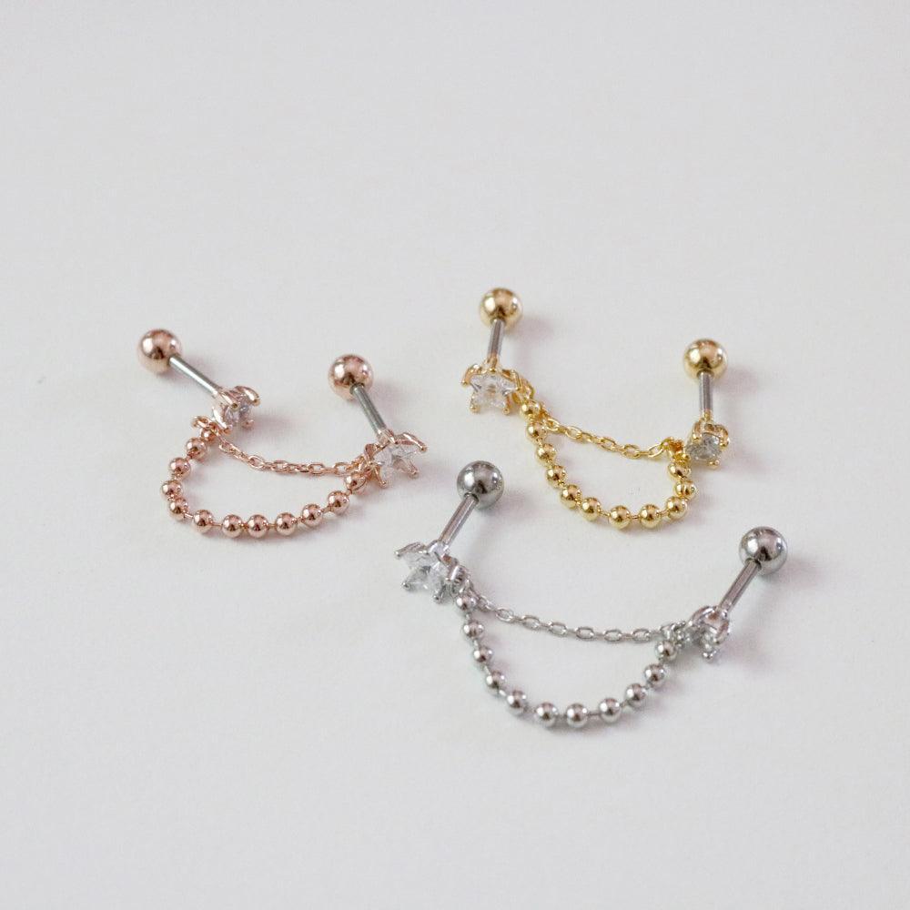 スター ツー(ピアス/ピアッシング) - 4MiLi (フォーミリ)