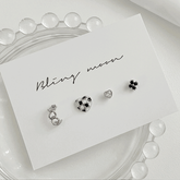 チェック ラブ ピアッシング(4 set) - 4MiLi (フォーミリ)