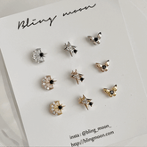 ブラックポイントトゥインクル (ピアス/ピアッシング) 3Type 3Color - 4MiLi (フォーミリ)