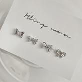 リボン 4Type (ピアス/ピアッシング) ラブリー バレエコア - 4MiLi (フォーミリ)