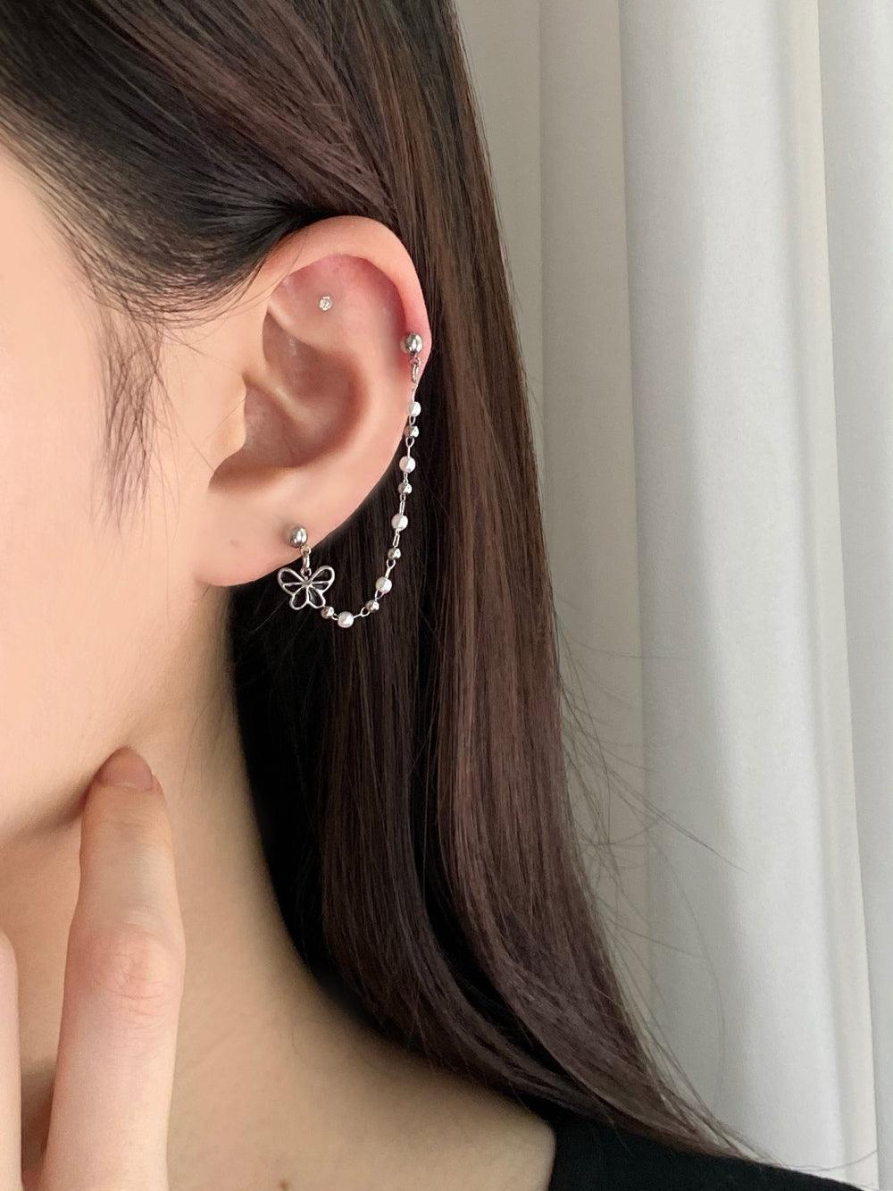 ビーズ ナビ ツー ピン(ピアス/ピアッシング) - 4MiLi (フォーミリ)