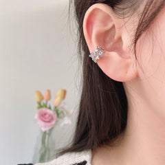 Flower Double Ear Cuff (2 Colors)