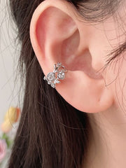 Flower Double Ear Cuff (2 Colors)