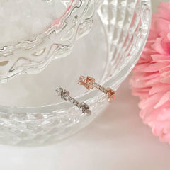 Flower Double Ear Cuff (2 Colors)